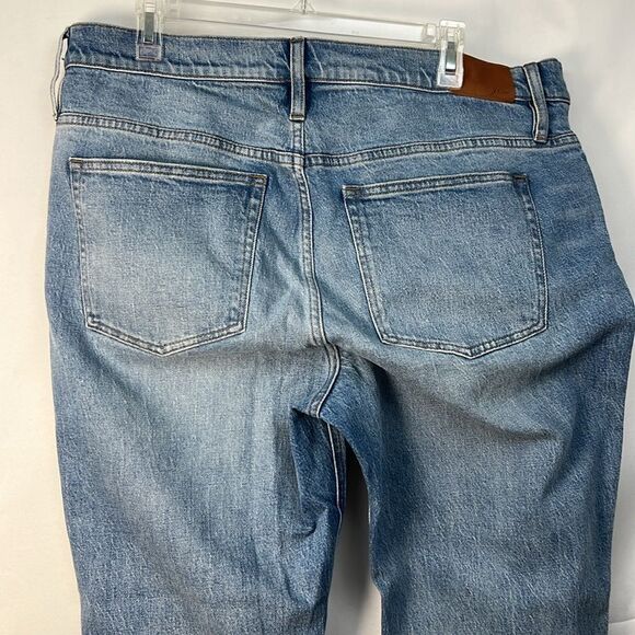 J. Crew BF707 Button Fly Demi Boot Cut Cropped Jeans size 34 - Picture 7 of 15
